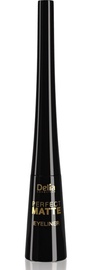 Acu laineris Delia Cosmetics Perfect Matte, Black, 4 ml