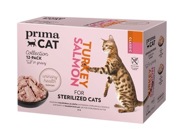 Šlapias kačių maistas Prima Classic 35-648, 1.02 kg, 12 vnt.