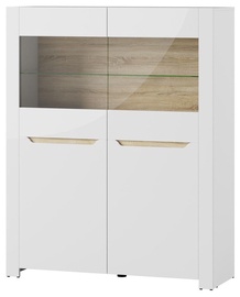Szynaka Meble Glass Display Cabinets Ice 03 White