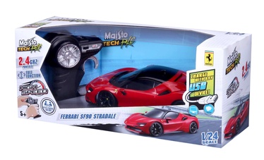 RC automobilis Maisto Tech R/C Ferrari SF90 Stradale 610314, 1:24