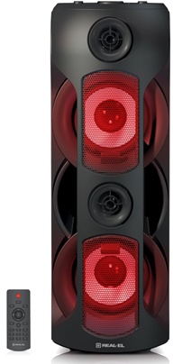 Bezvadu skaļrunis REAL-EL X-787, melna, 80 W