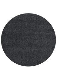 Paklājs Domoletti Softenss P308, melna/tumši pelēka, 120 cm x 120 cm