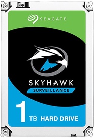 Kietasis diskas (HDD) Seagate Skyhawk Surveillance, 3.5", 1 TB