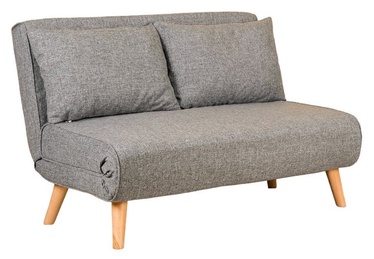 Grīdas dīvāngultas Hanah Home Folde 2-Seat, gaiši pelēka, 120 x 80 x 42 cm