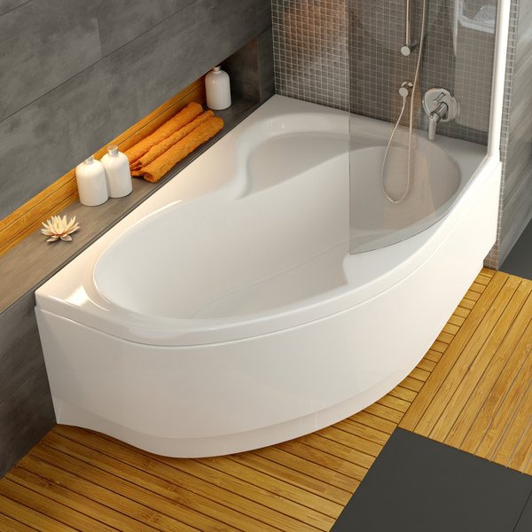 Vannas panelis Ravak Rosa II 170 R, 2375 mm x 1700 mm x 555 mm
