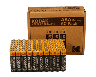 Baterijas Kodak XTraLife, AAA, 1.5 V, 60 gab.