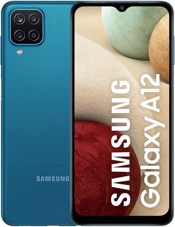 Мобильный телефон Samsung Galaxy A12, синий, 3GB/32GB