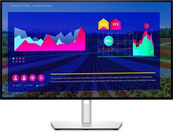 Monitors Dell UltraSharp U2722D, melna, 27" (bojāts iepakojums)