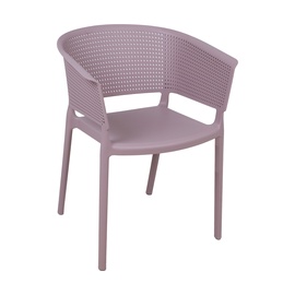 Ēdamistabas krēsls Home4you Blueberry 75823, matēts, violeta, 59.5 cm x 54 cm x 74.5 cm