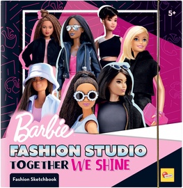 Kūrybos rinkinys Lisciani Barbie Fashion Studio 304-12808, įvairių spalvų