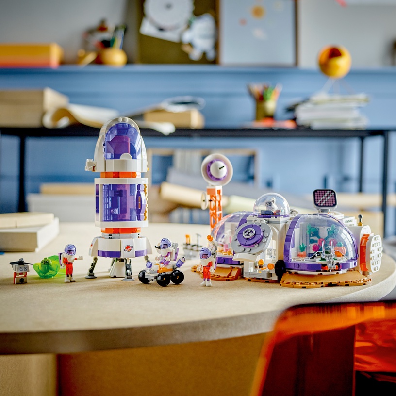 Konstruktors LEGO® Friends Marsa kosmosa bāze un raķete 42605