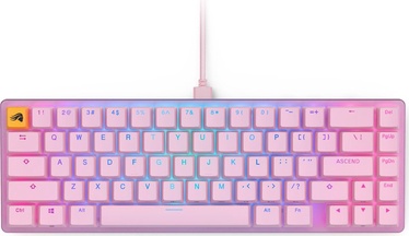 Клавиатура Glorious GMMK GMMK 2 Compact Glorious Fox Linear, EN, розовый