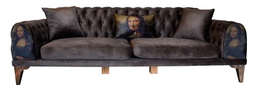 Dīvāns Kalune Design Anchiano, brūna, 80 x 230 cm x 80 cm