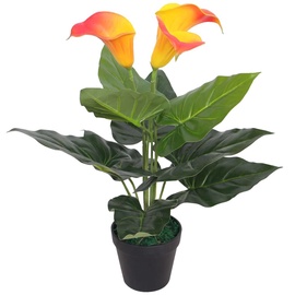 Искусственное растение VLX Calla Lily 244442, красный/желтый/зеленый