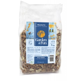 Sausa pārtika Garden&Fun Peanuts GF-12832, savvaļas putniem, 1 kg