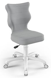Bērnu krēsls Petit White VT03 Size 3, balta/pelēka, 550 mm x 715 - 775 mm