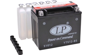 Аккумулятор Landport YTX12-BS, 12 В, 10 Ач, 150 а