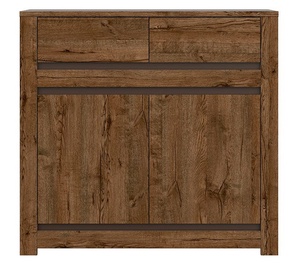 Kummut Black Red White Kada, tamm, 104 x 45.5 x 98.5 cm