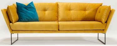 Diivan Hanah Home Relax Mustard, kollane, 212 x 88 x 80 cm