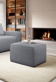 Пуф Silla Poco 4, серый, 88 см x 68 см x 45 см