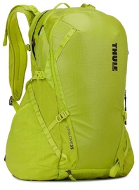 Tūristu mugursoma Thule Upslope Removable Airbag 3.0, zaļa, 35 l