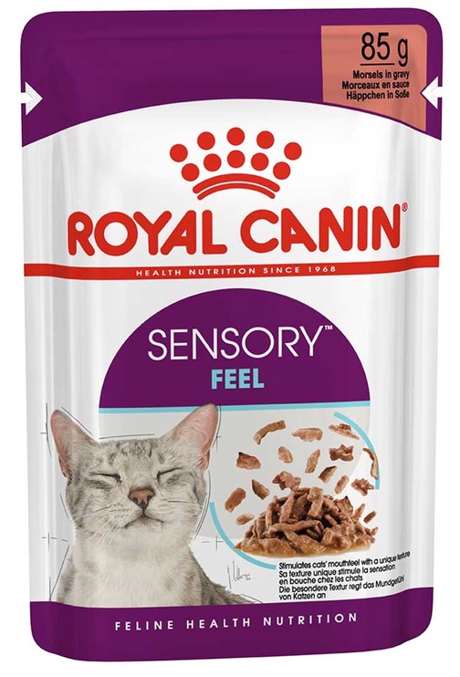 Влажный корм для кошек Royal Canin FHN WET Sensory Multipack Gravy, 12 x 85 г