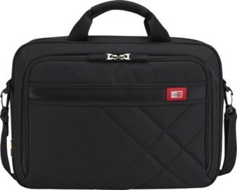 Nešiojamų kompiuterių krepšys Case Logic DLC115, juoda, 15.6"