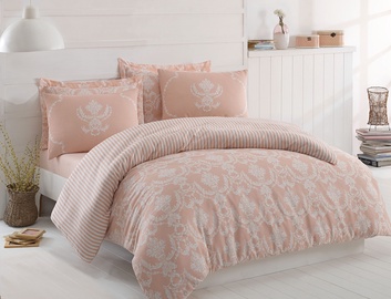 Комплект постельного белья Mijolnir Double Duvet, светло-розовый, 200x220