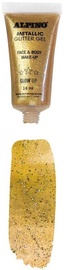 Краска для лица Alpino Metallic, 0.014 л, золотой