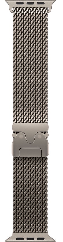 Viedais pulkstenis Apple Watch Ultra 2 GPS + Cellular 49mm Case Milanese Loop M LV/EE, natural titanium
