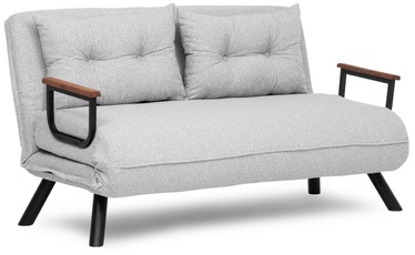 Dīvāns-gulta Atelier Del Sofa Sando 2, pelēka, 133 x 50 cm x 40 cm