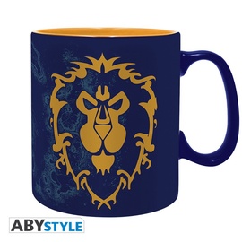 Чашка ABYstyle World Of Warcraft, синий/желтый, 460 мл