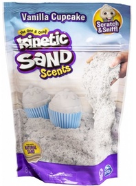 Kinētiskās smiltis Spin Master Kinetic Sand Scents Vanilla Cupcake 20136090, balta