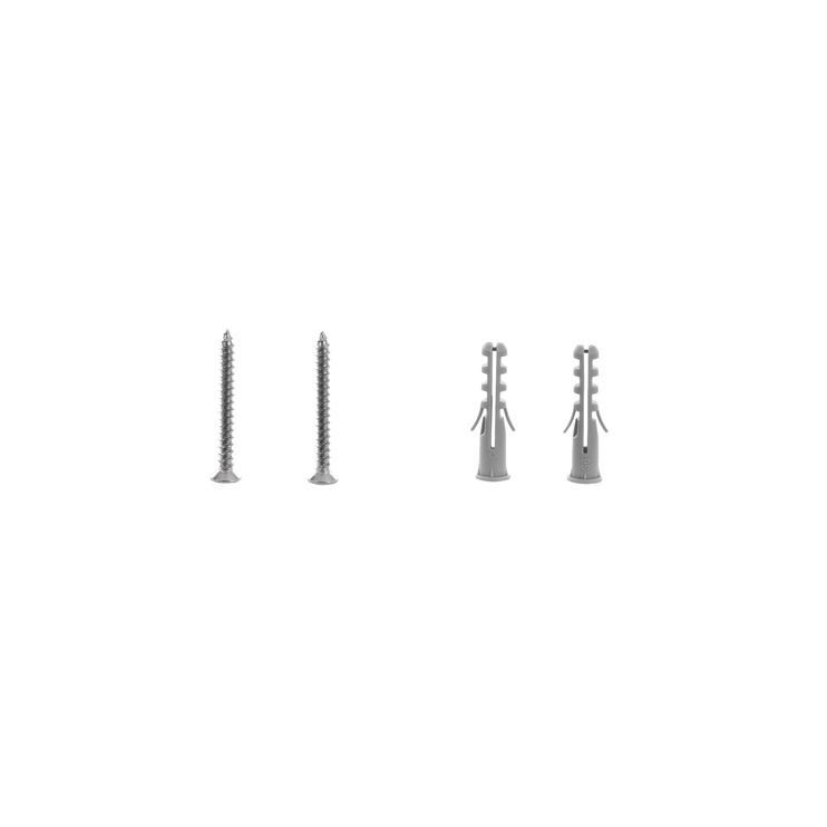 Durvju numurs Haushalt SS-0, 145 mm x 95 mm, nerūsējošais tērauds, nerūsējošā tērauda