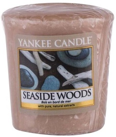 Свеча, ароматическая Yankee Candle Seaside Woods, 15 час, 49 г, 48 мм x 45 мм