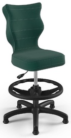 Детский стул Entelo Petit Black VT05 Size 3 HC+F, черный/зеленый, 550 мм x 765 - 895 мм