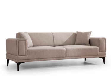 Dīvāns-gulta Atelier Del Sofa Horizon, gaiši brūna, 230 x 95 cm x 77 cm