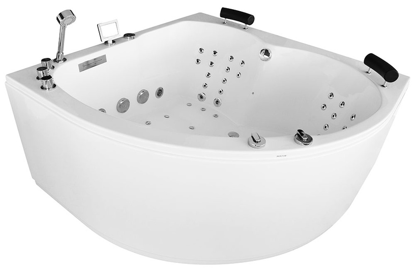 Vann, massaaži Amue Exclusive AMUE-0031A, 140 cm x 140 cm x 70 cm, nurga-