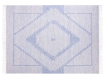 Ковер комнатные Beliani Ansar, белый/голубой, 200 см x 140 см