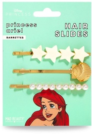 Plaukų segtukas Mad Beauty Disney POP Princess Ariel DPPHS-A1, aukso, 3 vnt.