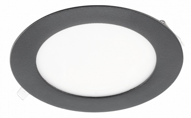 Lampa padziļinājums GTV Oris Plus, 7W, 4000°K, LED, melna