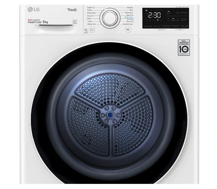 Kuivati LG RH80V3AV6N.ABWQKMR, 8 kg