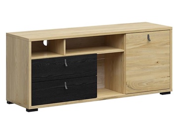 TV-laud Black Red White Rodes, pruun/must, 1375 mm x 400 mm x 550 mm