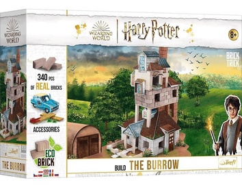 Konstruktors Trefl Brick Trick The Burrow Harry Potter 61599, koks