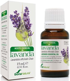 Ēteriskā eļļa Soria Natural Lavanda, 15 ml
