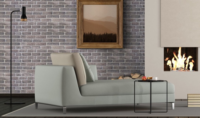Seinapaneelid London Grey, 100 cm x 50 cm x 0.3 cm