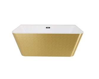 Vann, teisaldatav Besco Varya Glam, 170 cm x 80 cm x 58 cm, ristkülik