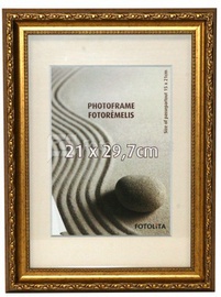 Фоторамка Fotolita Photoframe 204-546, 21 см x 15 см, золотой