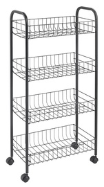 Сушилка для посуды Metaltex Lugano Lava, 23 см x 41 см x 63 см, нержавеющая сталь, нержавеющей стали