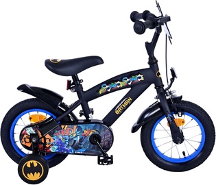Vaikiškas dviratis Batman, juodas, 12"